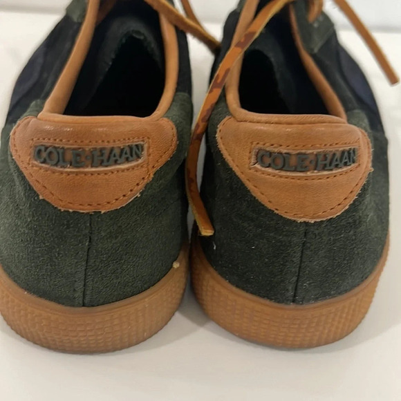 Vintage Cole Haan Sporting Woman's Suede Laceup Sneakers size 6.5 - Picture 8 of 16